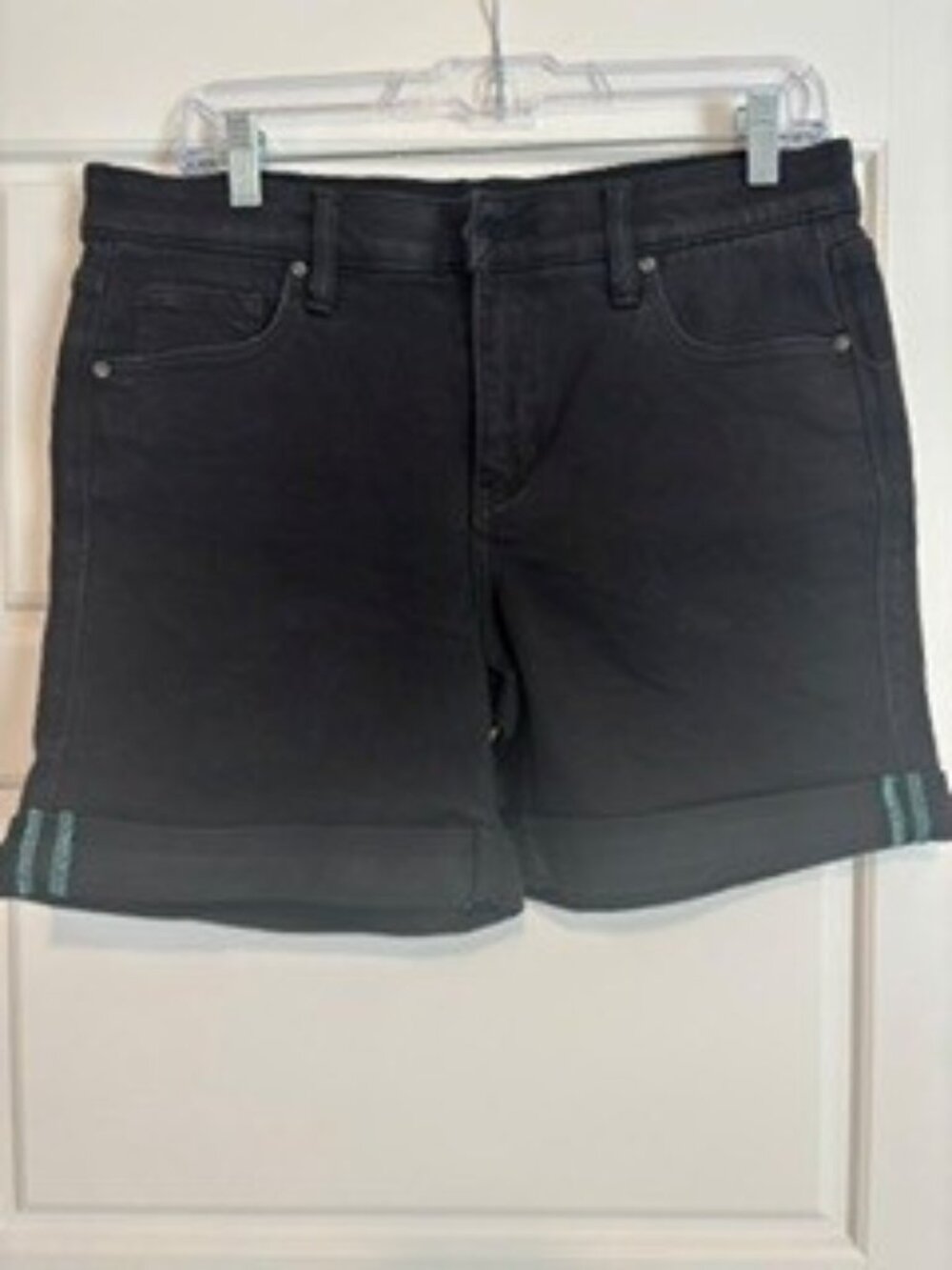 LuLaRoe Black Denim Shorts Size 28